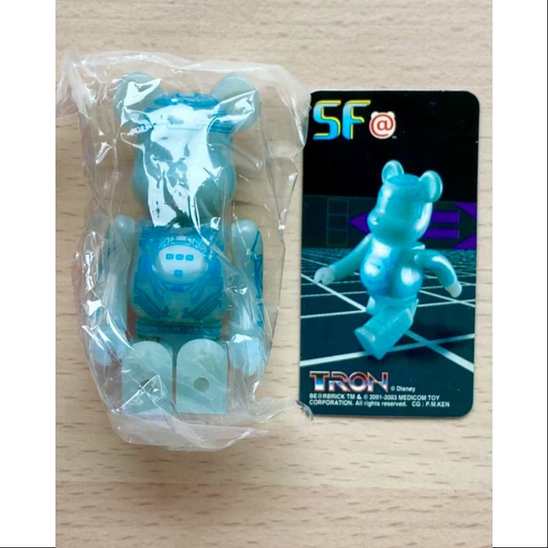 Bearbrick Series 6 SF TRON 100% Collectible Vinyl Art Toy - Limited Edition Futuristic Design for Display, Gift & Anime Fans Collection
