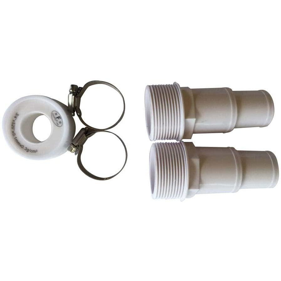 1 1/2 Inch Professional Swimming Pool Filter Hose Replacement Kit - Durable Pool Maintenance Accessories for Inground & Above Ground Pools