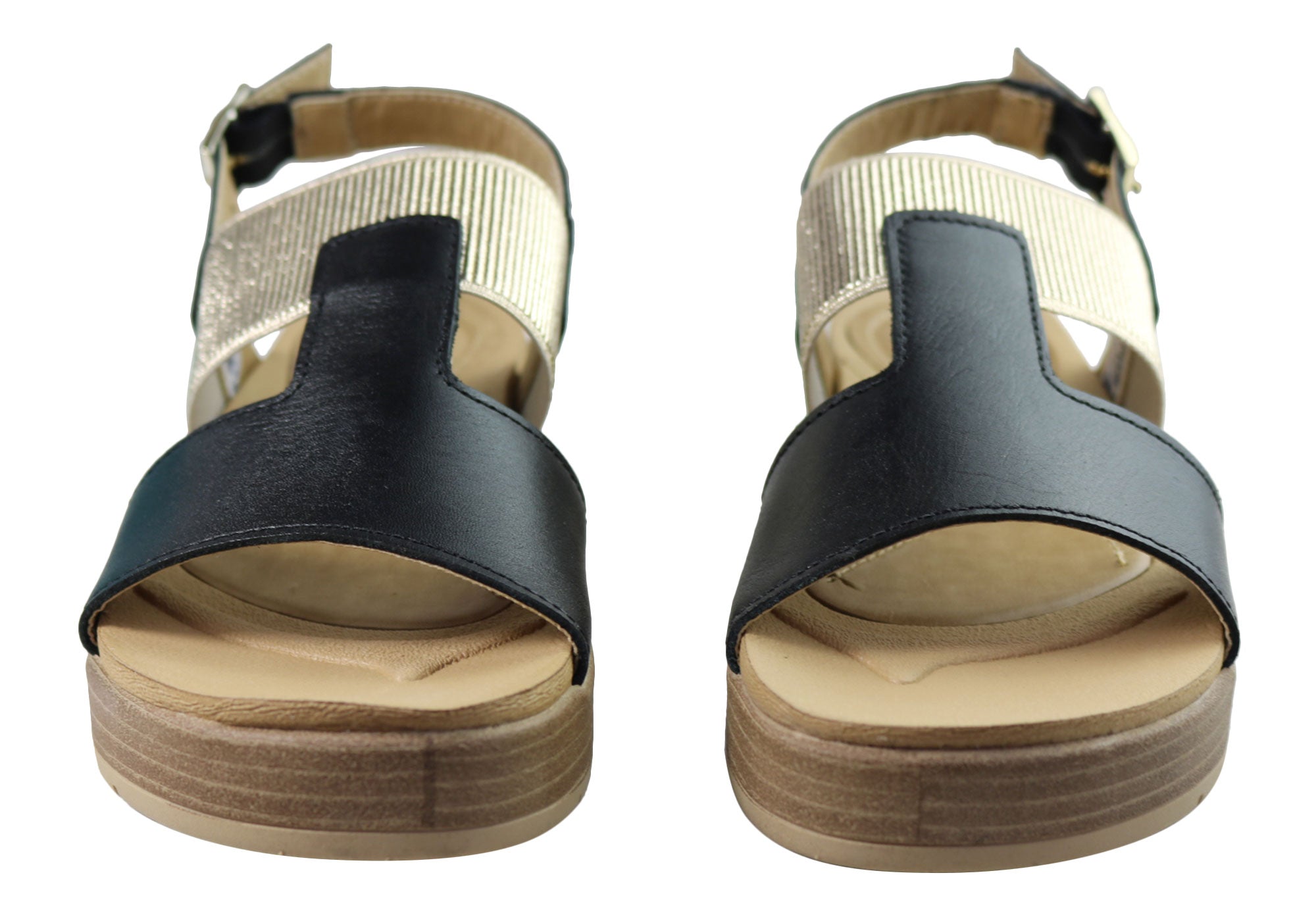 Pegada Hume Women's Comfortable Leather Sandals - Handmade in Brazil - Perfect for Beach Vacations, Summer Outfits & Casual Wear