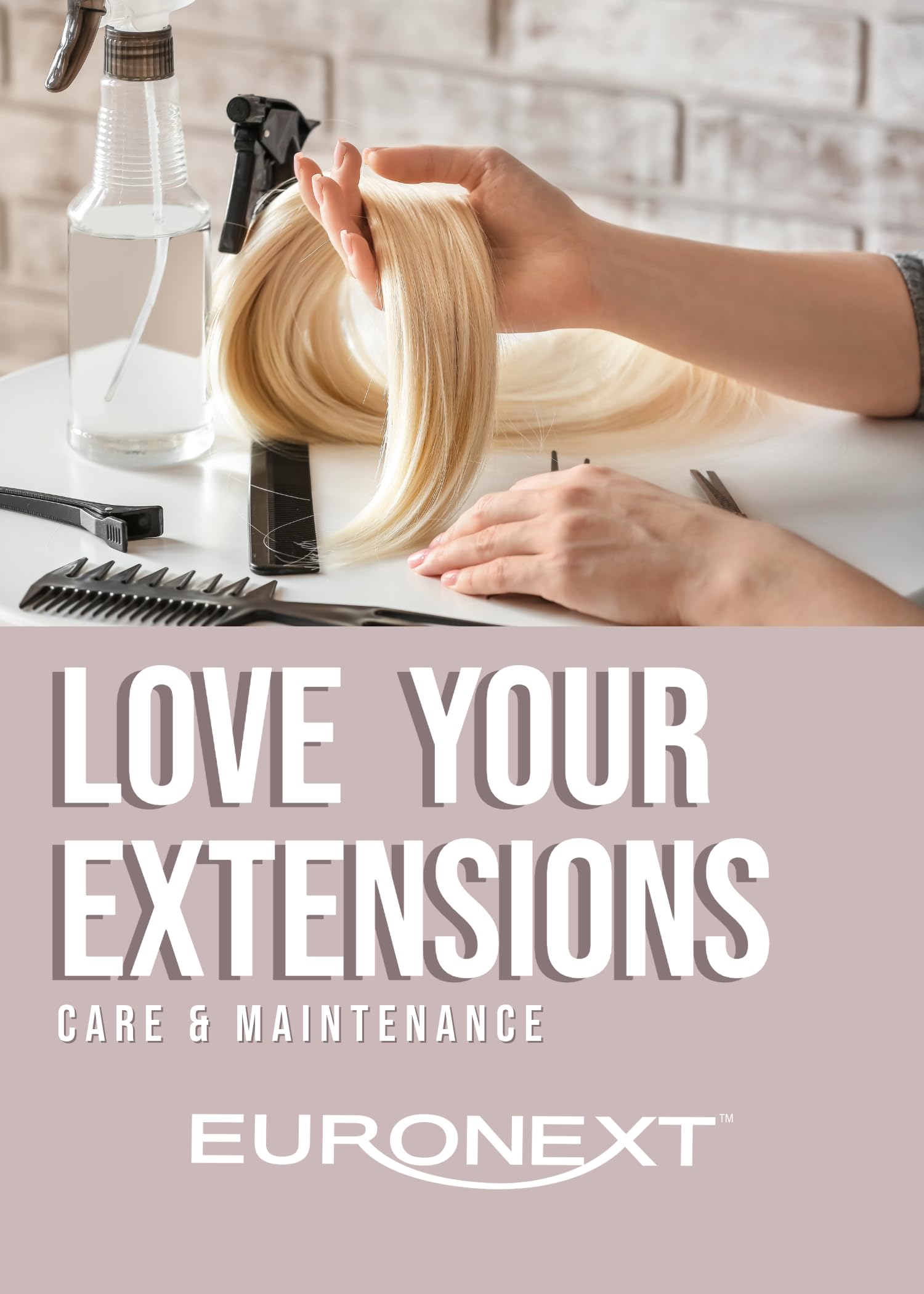 EURONEXT Clip-in Hair Extensions 18