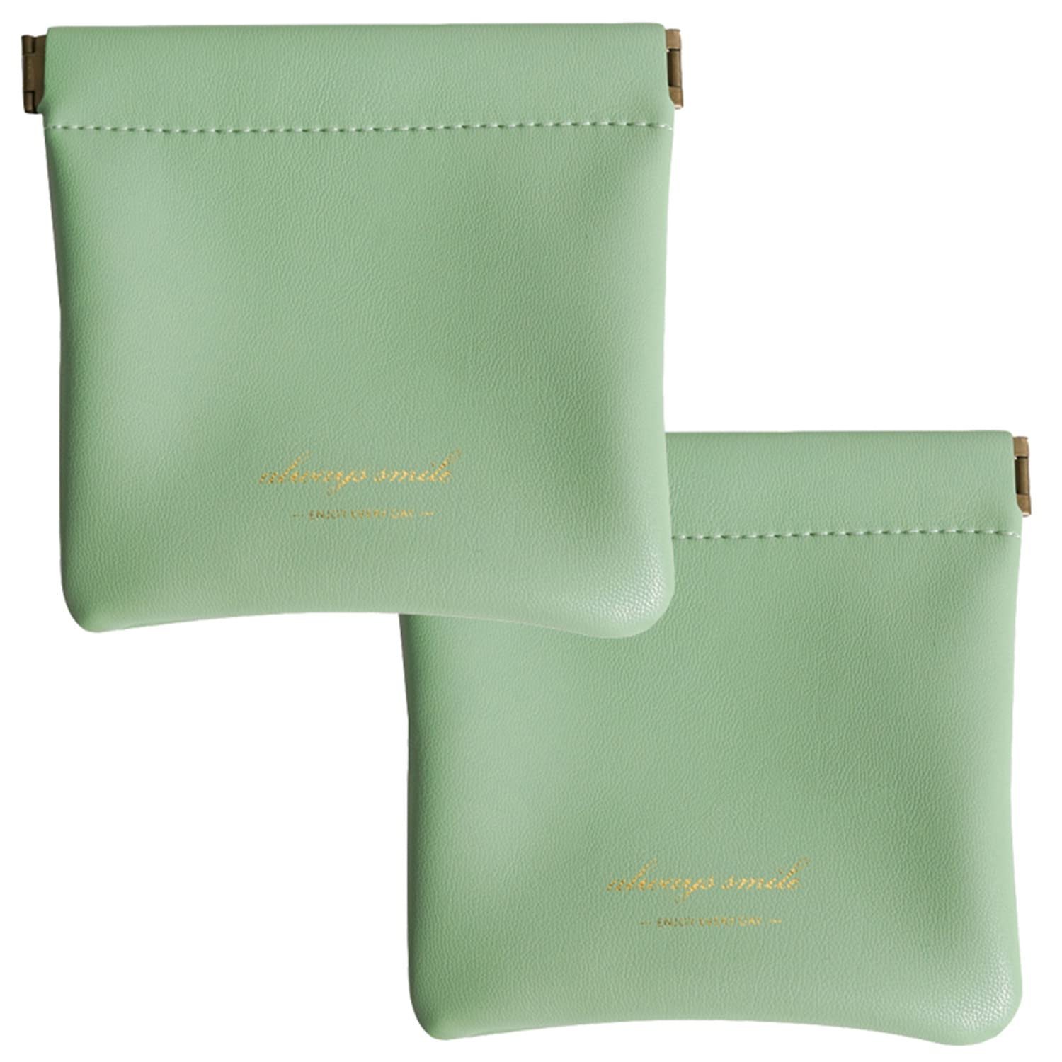 2PCS Lambskin Travel Makeup Bags for Women - Waterproof & Portable for Daily Use