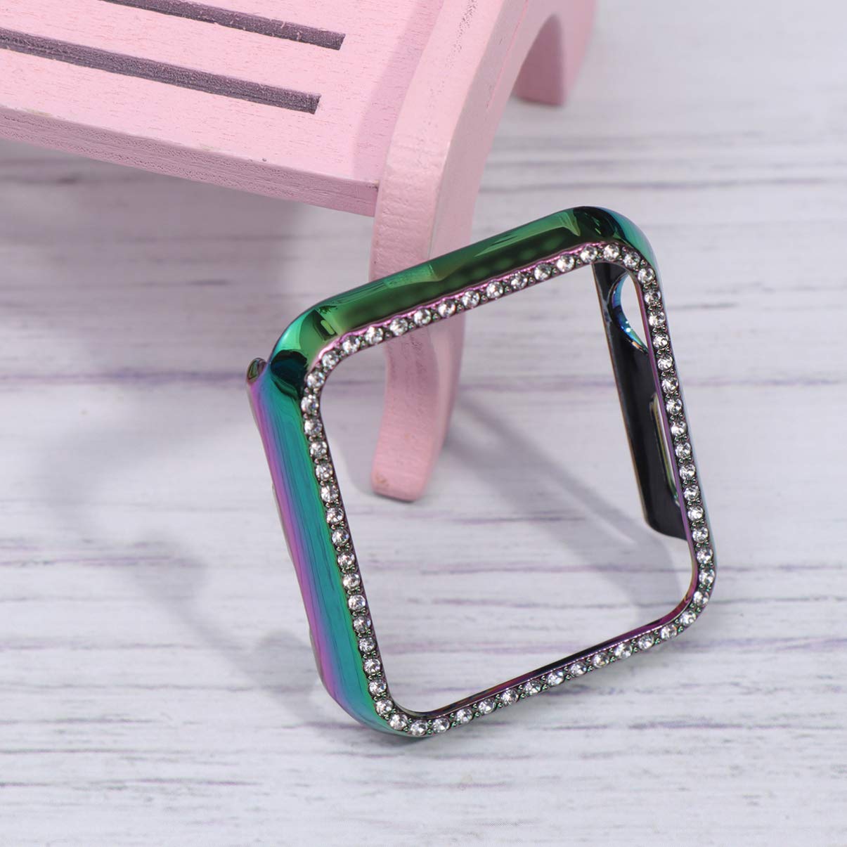 Sparkly Rhinestone Watch Cover - Glitter Protective Frame for Women's Watches | Bling Watch Face Protector | Perfect for Parties, Weddings & Everyday Glam