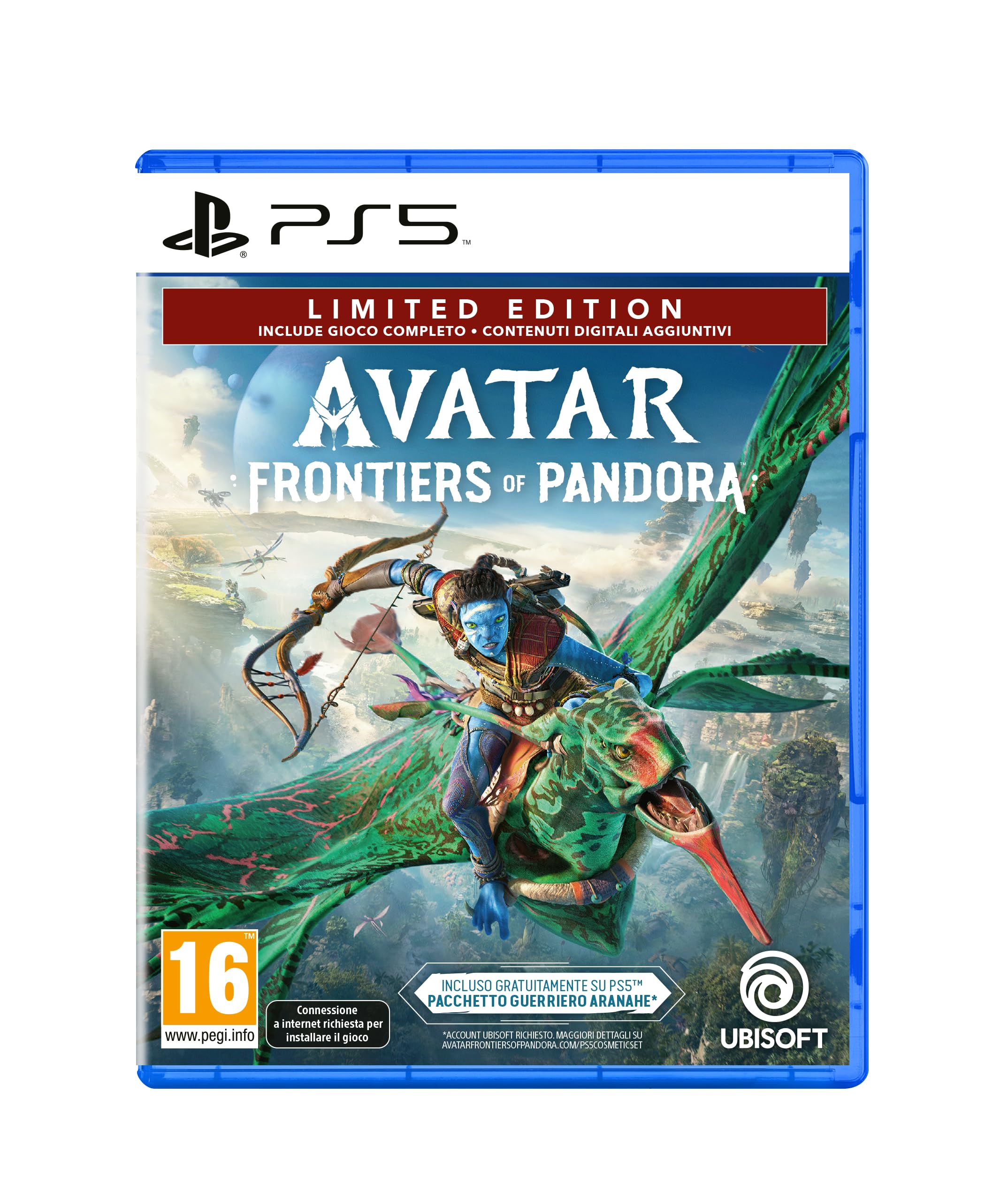 Avatar: Frontiers of Pandora Limited Edition - PS5 Exclusive Collector's Bundle | Amazon Exclusive | Action-Adventure Game for PlayStation 5 | Perfect for Fans & Collectors | Immersive Pandora Exploration Experience