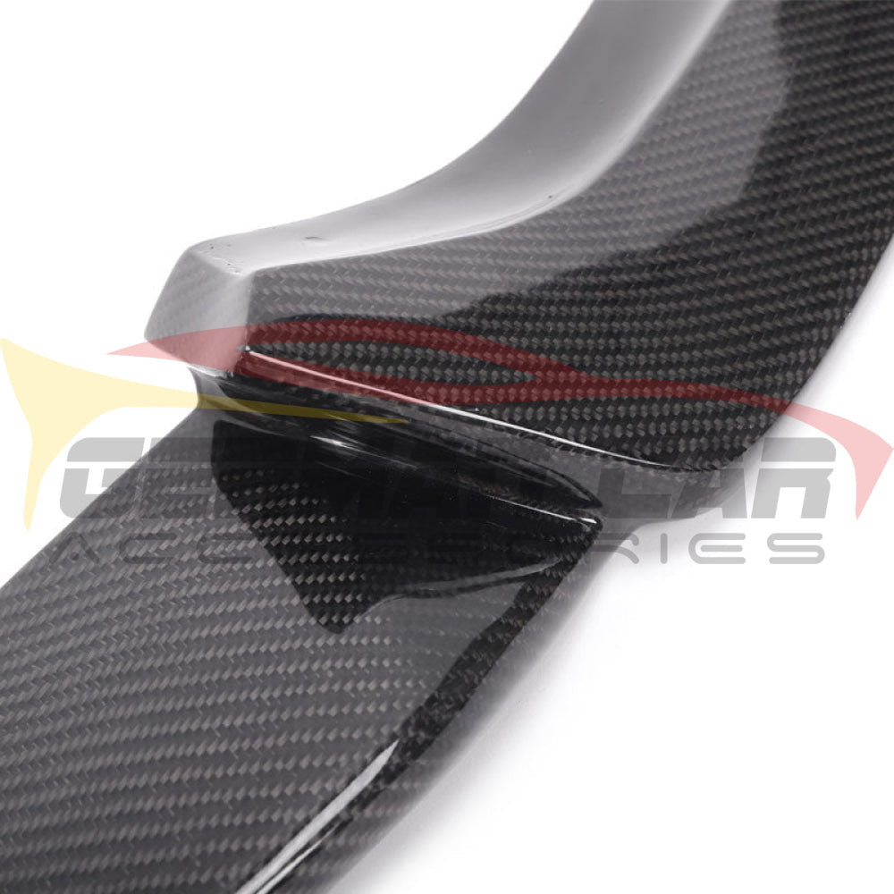 2014-2021 BMW M3 M4 Carbon Fiber V2 Style Front Lip Bumper Spoiler for F80 F82 F83 Models - Aggressive Look & Enhanced Aerodynamics for Street or Track Racing