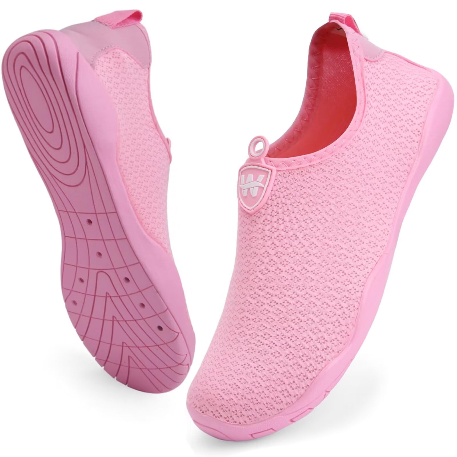 **WateLves Water Shoes for Men & Women - Slip-On Barefoot Beach Swim Shoes - Quick-Dry Aqua Socks for Pool, Surf, Yoga & Water Aerobics - Perfect for Beach, Swimming & Outdoor Water Activities**