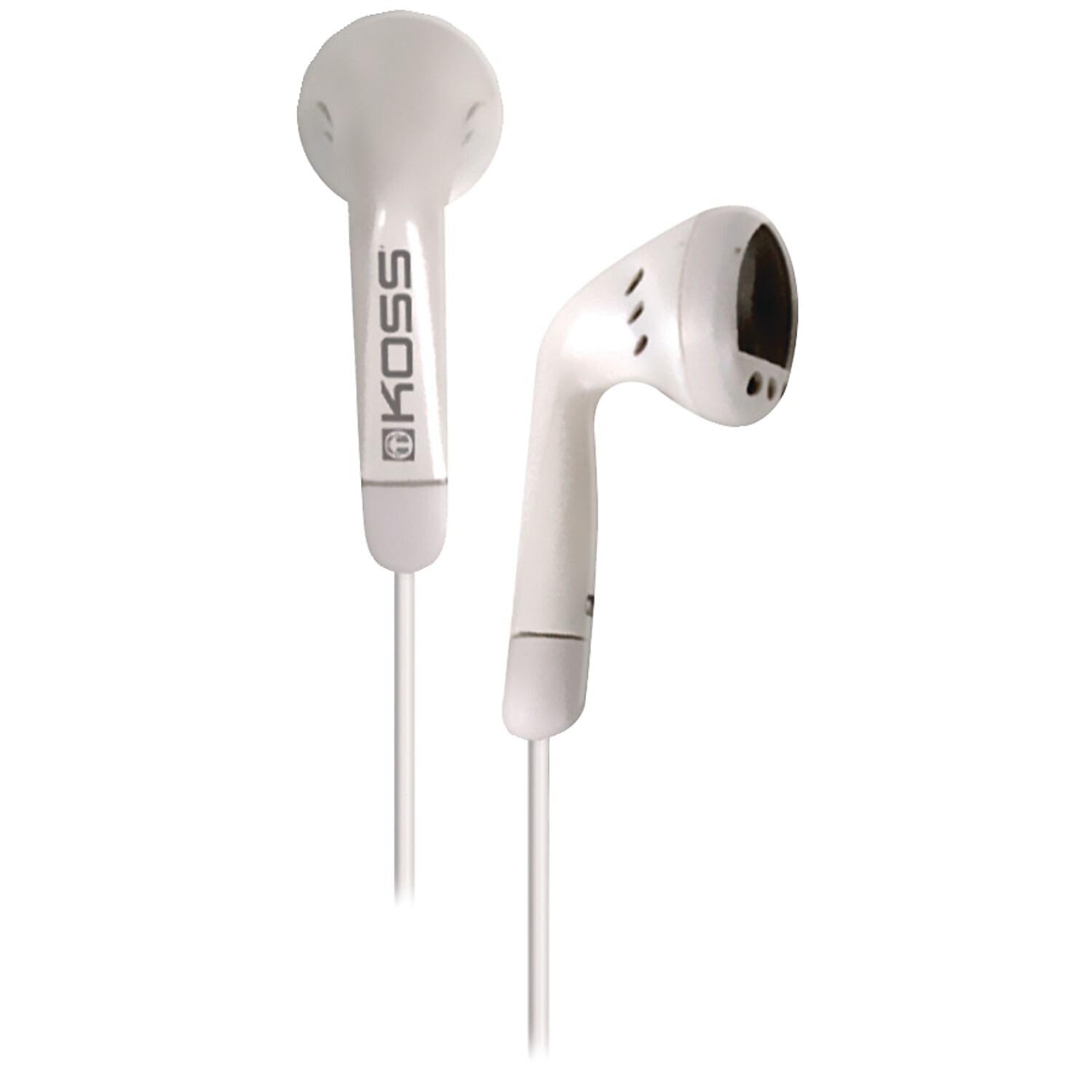 Koss On-Ear Lightweight Headphones - Wireless Bluetooth Earbuds with Clear Sound, Comfortable Fit for Running, Gym & Travel (White)