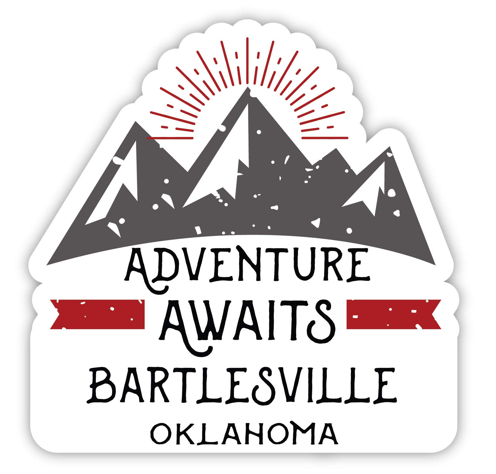 Bartlesville Oklahoma Souvenir Fridge Magnet - 4-Inch Adventure Awaits Design | Perfect for Travel Memories, Home Decor & Gift Ideas