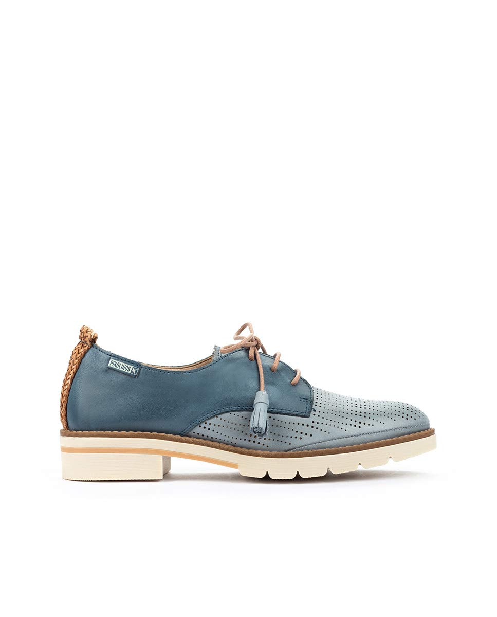 PIKOLINOS Women's Leather Flats - Comfortable & Stylish Sitges Slip-On Shoes for Casual Wear, Work & Travel