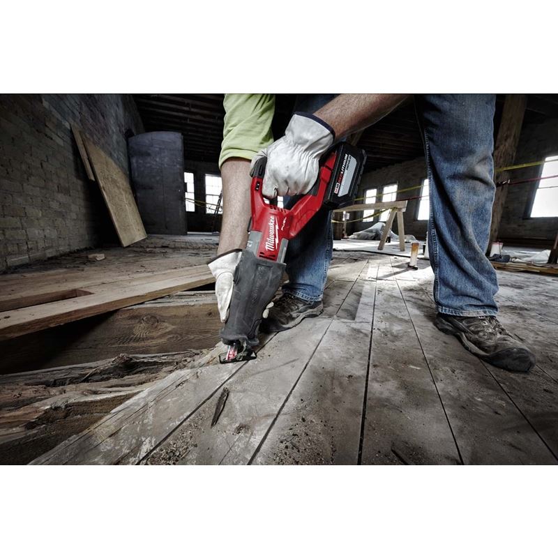 M18 FUEL 18V Brushless Cordless Reciprocating Saw (Tool Only) - Powerful Cutting Tool for Demolition, Metal Cutting, and Woodworking Projects