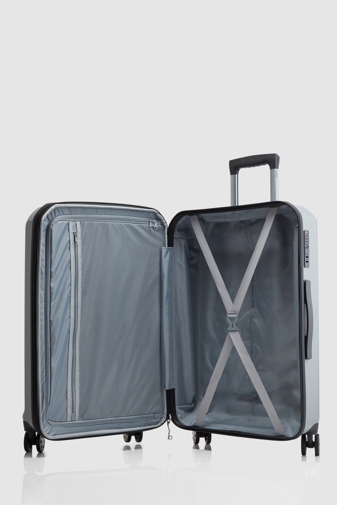 Clovelly 3-Piece Luggage Set with Spinner Wheels - Lightweight Hardshell Suitcases for Travel (20