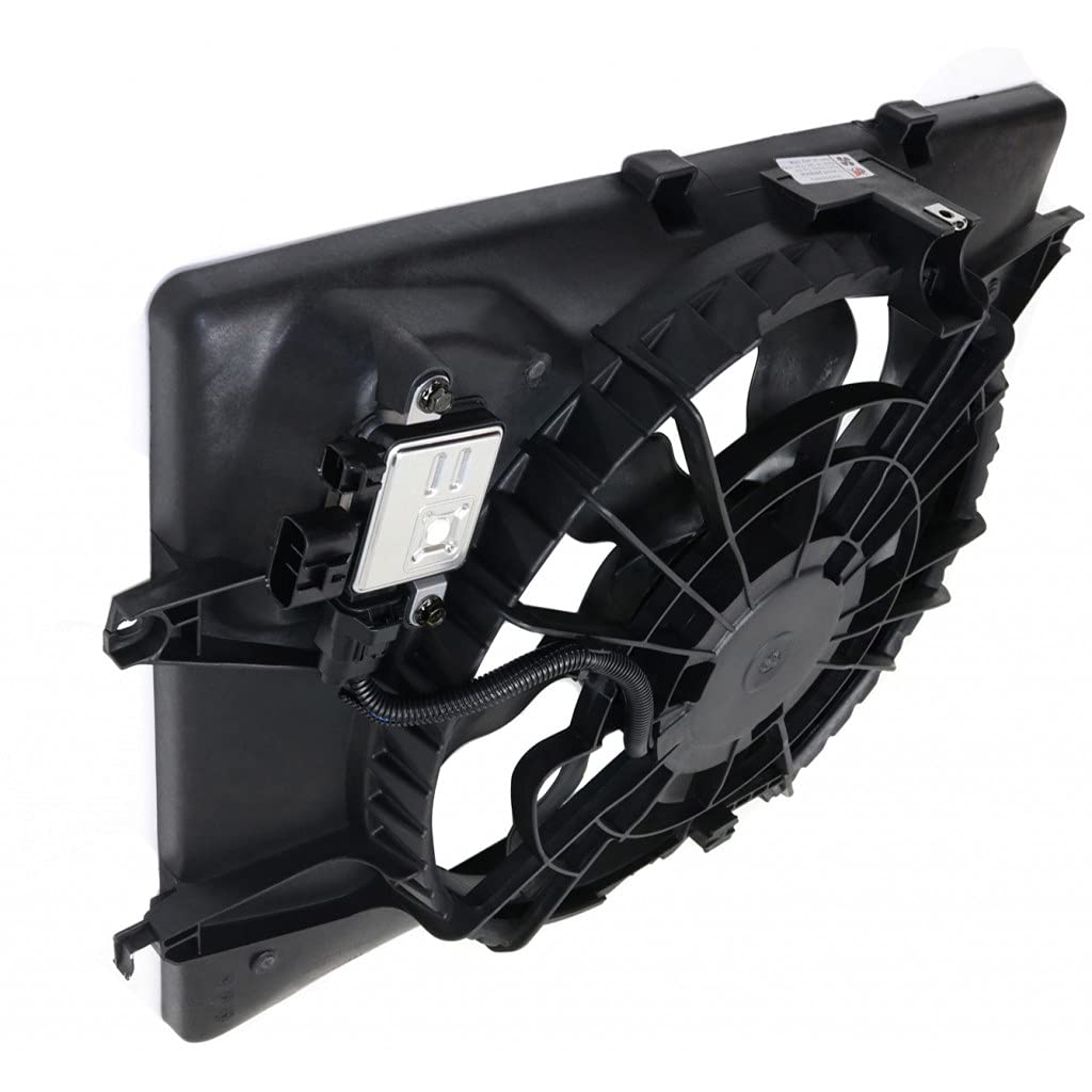 2014 Hyundai Sonata Radiator Fan Assembly - Single Fan for 2.4L Engine (Auto Trans) | Replacement for HY3115150 & 253802T500 | Perfect for Overheating Prevention & Engine Cooling