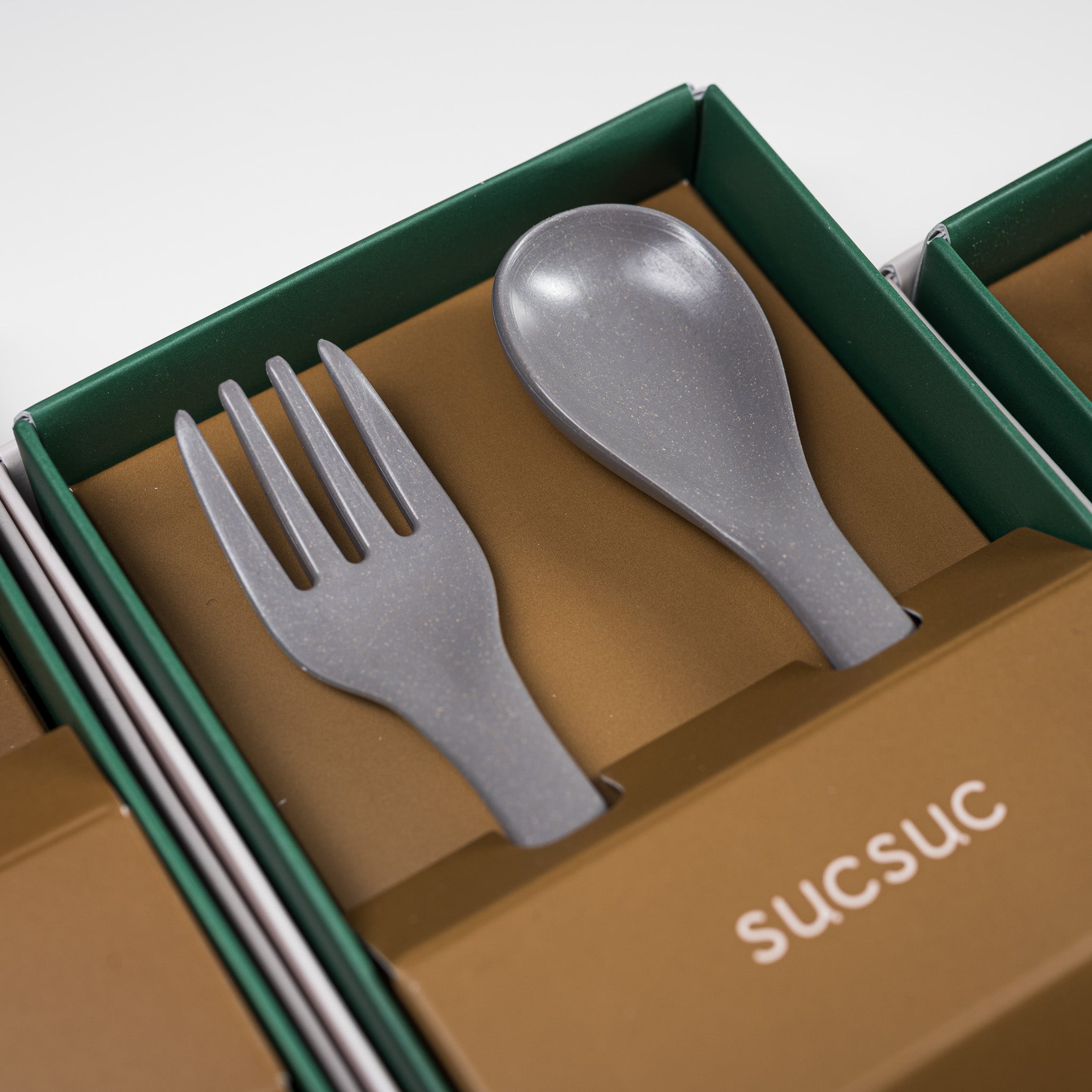 SUCSUC Antibacterial Kids Cutlery Set - BPA-Free Plastic Utensils for Toddlers (3 Colors) | Perfect for School Lunches, Travel & Family Dining