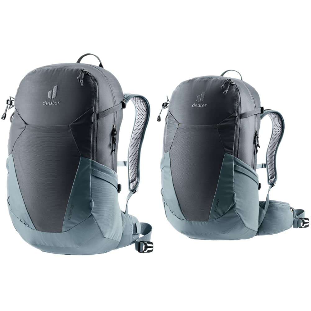 Deuter Futura 23 & 27 Hiking Backpacks - Lightweight Trekking Daypacks for Men & Women | Durable Graphite Color | Perfect for Day Hikes, Camping & Outdoor Adventures