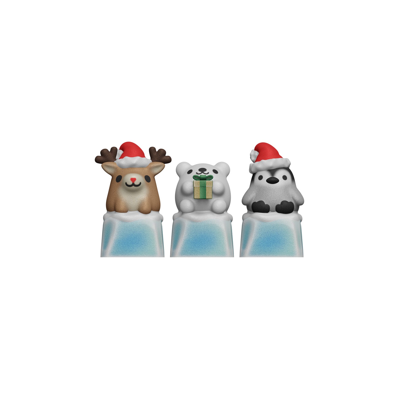 HX3D Custom Keycap Holiday Collection Set - Cherry MX Compatible Mechanical Keyboard Keycaps for Christmas, Halloween, Thanksgiving - Perfect for Gaming, Typing & Office Use