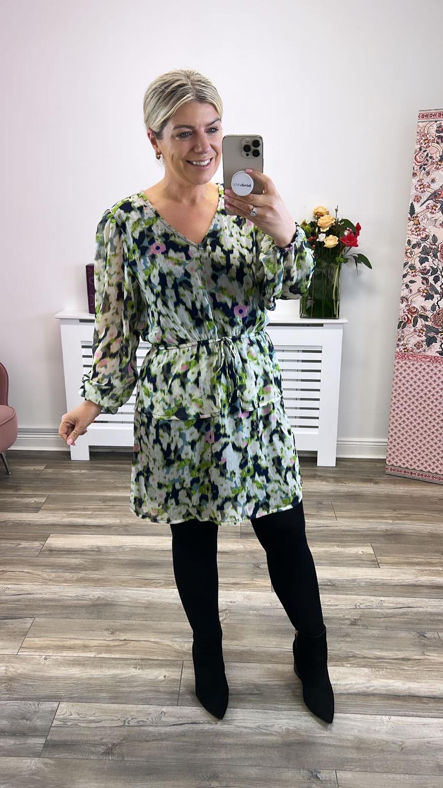 Berano Women's Camo Dress - Multi Camo Print Casual Summer Dress for Outdoor, Beach & Vacation Wear