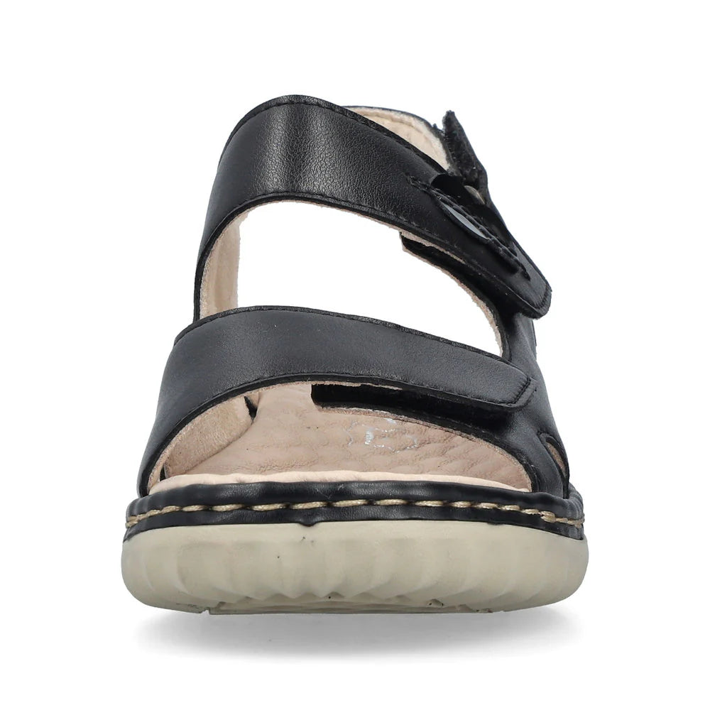 Rieker 60462 Women's Black Comfort Shoes - Perfect for Work, Walking & Casual Wear