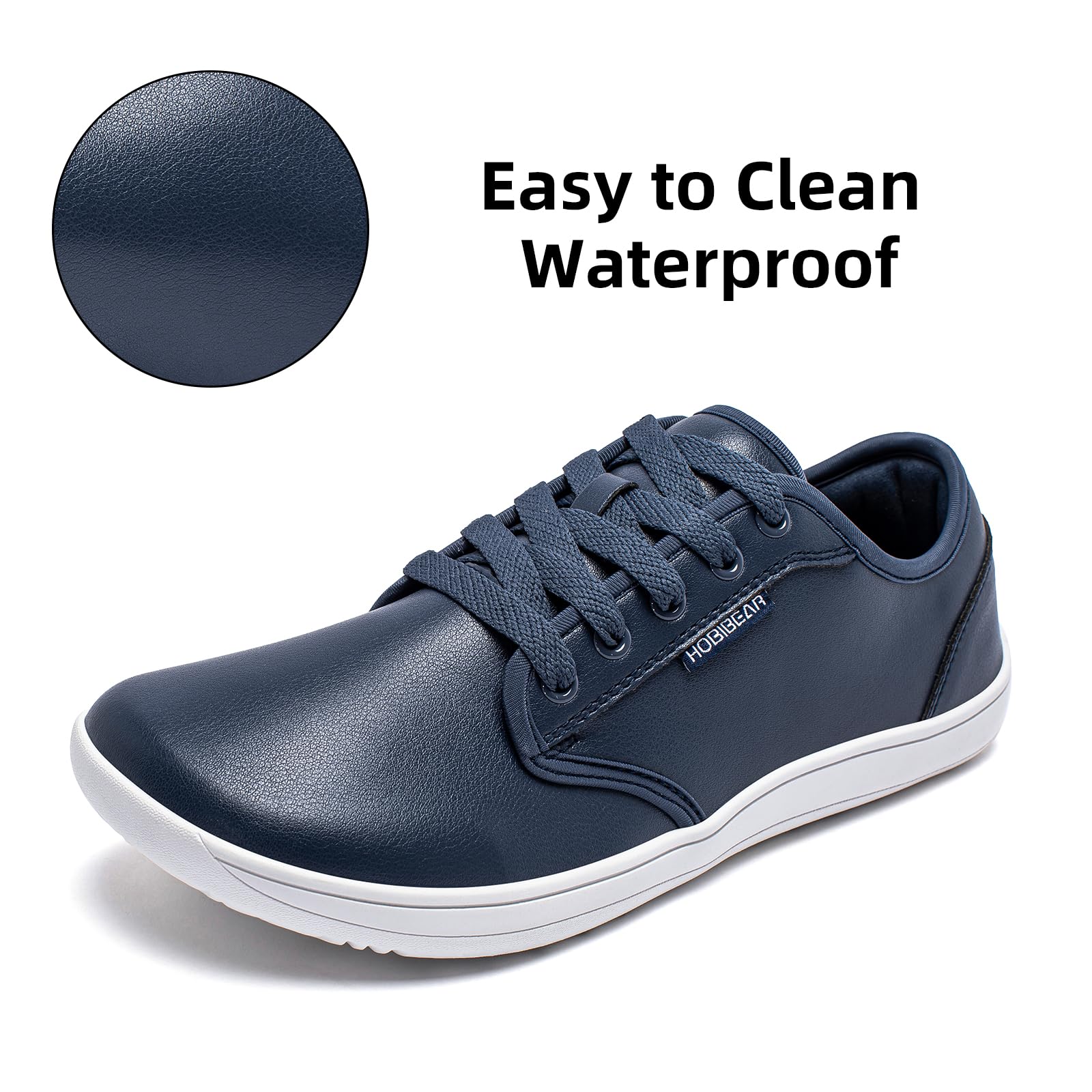 HOBIBEAR Unisex Barefoot Shoes for Men & Women - Wide Toe Box, Minimalist Zero Drop Sneakers for Running, Hiking & Everyday Comfort