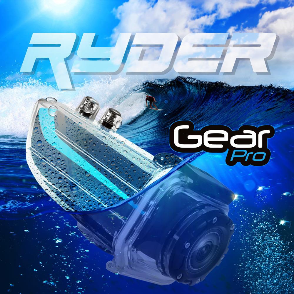 Gear Pro Ryder 4K Sports Action Camera - Waterproof, WiFi, 170° Wide Angle for Outdoor Adventures, Vlogging, Travel & Extreme Sports