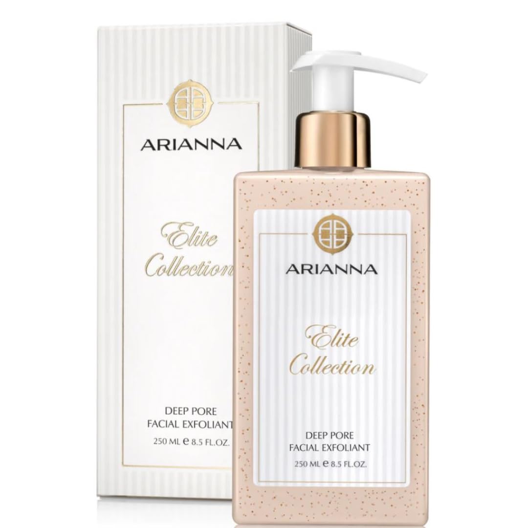 ARIANNA-SKINCARE Deep Pore Facial Exfoliator & Cleanser for Acne-Prone Skin - Natural Vegan Face Scrub, Paraben-Free | Gentle Daily Exfoliation for Clear, Smooth Skin