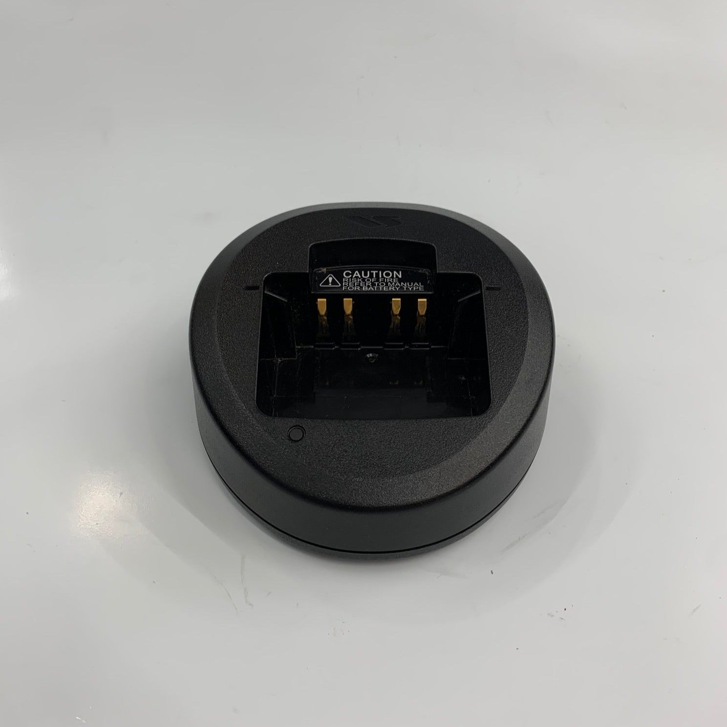 Original Motorola Vertex Standard CD58 Single Radio Charger OEM - Fast Charging for Two-Way Radios, Perfect for Security, Construction & Outdoor Adventures