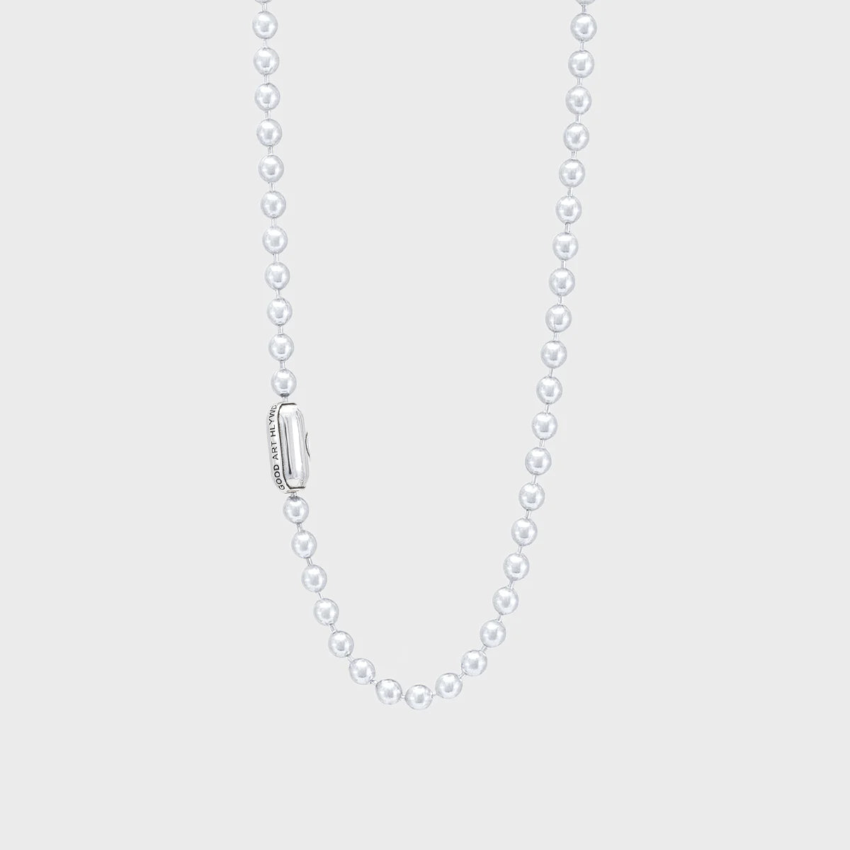 Stylish Poplock Ball Chain Necklace - 30 Inch Trendy Jewelry for Women & Men | Perfect for Layering, Everyday Wear & Gift Giving