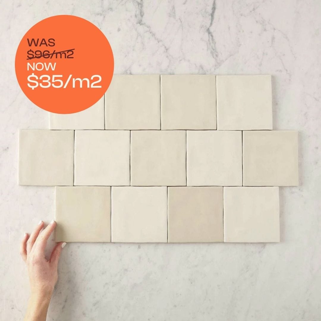Premium Newport Matte Taupe Mixed Square Tile - 12x12 Inch Porcelain Floor & Wall Tiles - Waterproof & Durable for Bathroom, Kitchen, and Backsplash Installation
