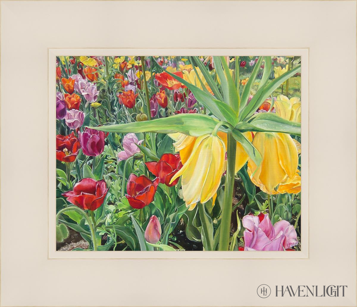 Carousel Tulips By Nila Jane Autry - Beautiful Artificial Silk Tulip Flowers for Home Decor, Wedding Centerpieces, and Spring Table Arrangements