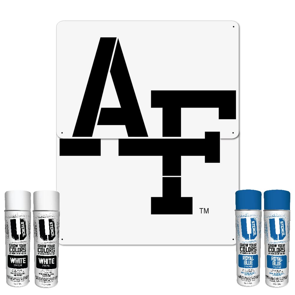 Air Force AF Stencil Kit - AFOOS-001 | Military & DIY Craft Supplies for Model Painting, Sign Making & Custom Projects