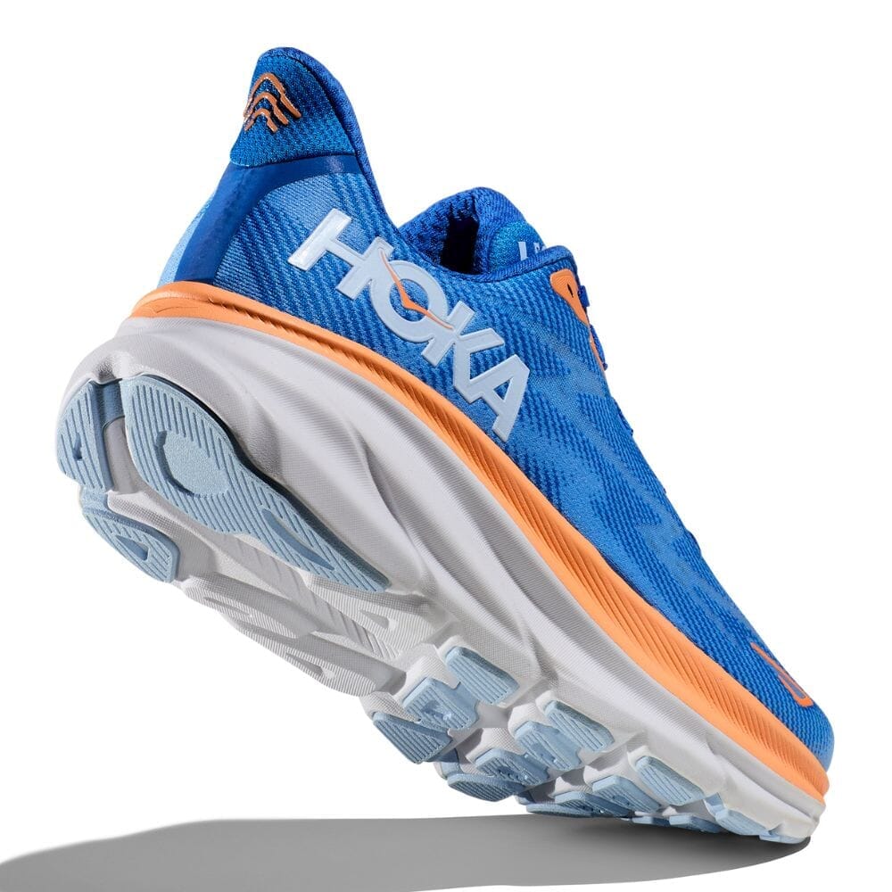 Hoka Men's Clifton 9 Wide Running Shoes - Lightweight Cushioned Sneakers for Road & Trail | Perfect for Jogging, Gym Workouts & Daily Walking