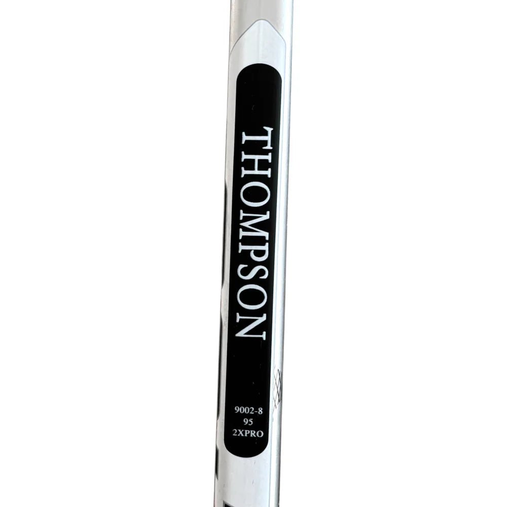 Logan Thompson Autographed Game Used Hockey Stick - Vegas Golden Knights vs. Washington Capitals 11/14/23 - Signed NHL Memorabilia for Sports Collectors & Hockey Fans