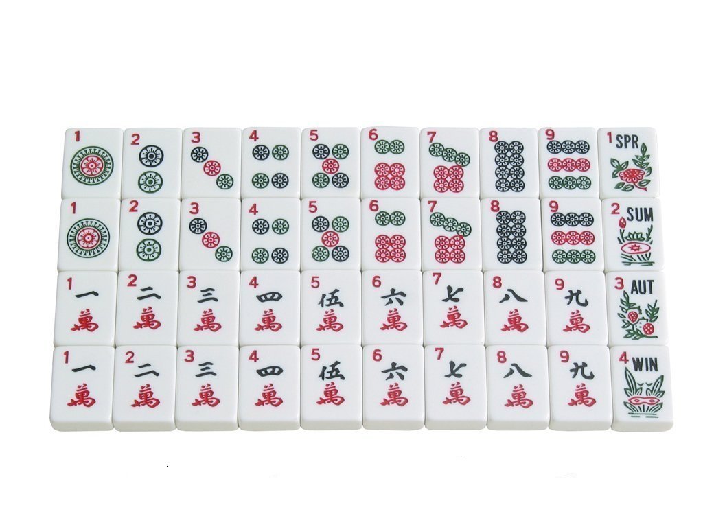 Premium American Mahjong Set - Luxury Designer Tiles for Mah Jongg Game Nights | Perfect for Family Gatherings & Social Events