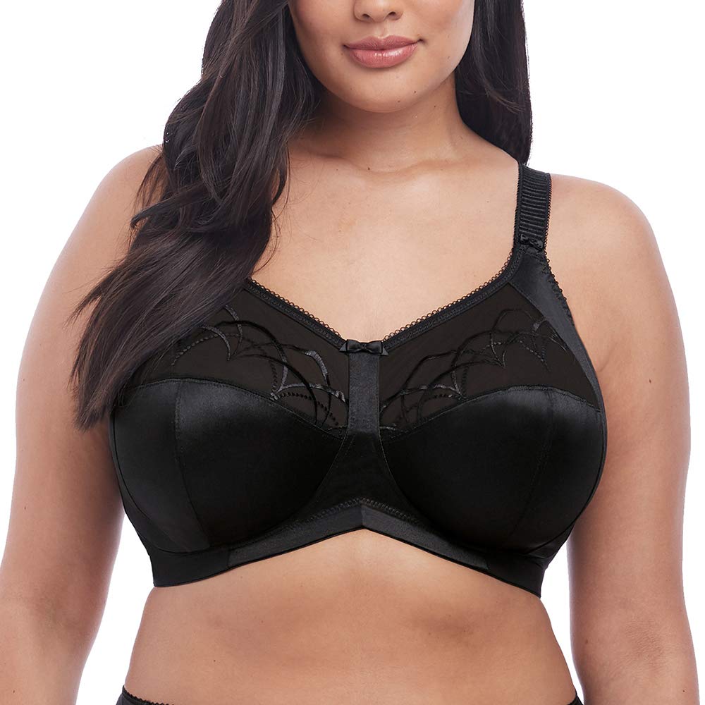Elomi Women's Plus Size Soft Cup Wirefree Bra - Comfortable Full Coverage Support for Everyday Wear | Perfect for Work, Yoga & Relaxation at Home