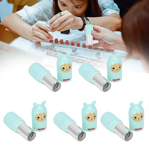 Refillable Empty Lipstick Tube for DIY Lip Balm - Cartoon Lip Gloss Bottle Travel Container - Makeup Tool Set for Women & Girls - Perfect for Travel, Home Use, and DIY Beauty Projects
