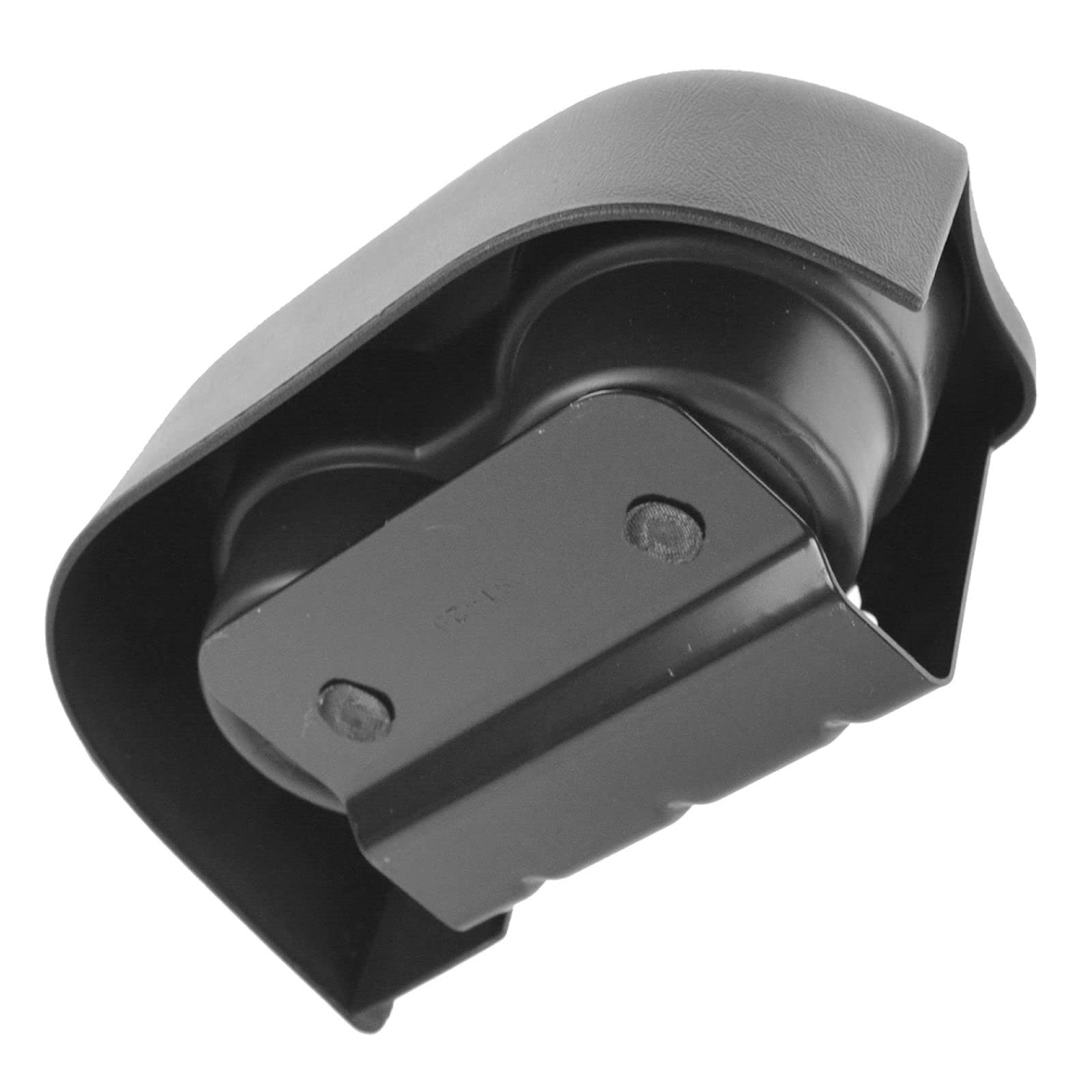 Black Dual Cup Holder Console Mount for 05-11 Ford Ranger Split Bench Seat - Perfect for Road Trips, Commuting & Truck Accessories Organization
