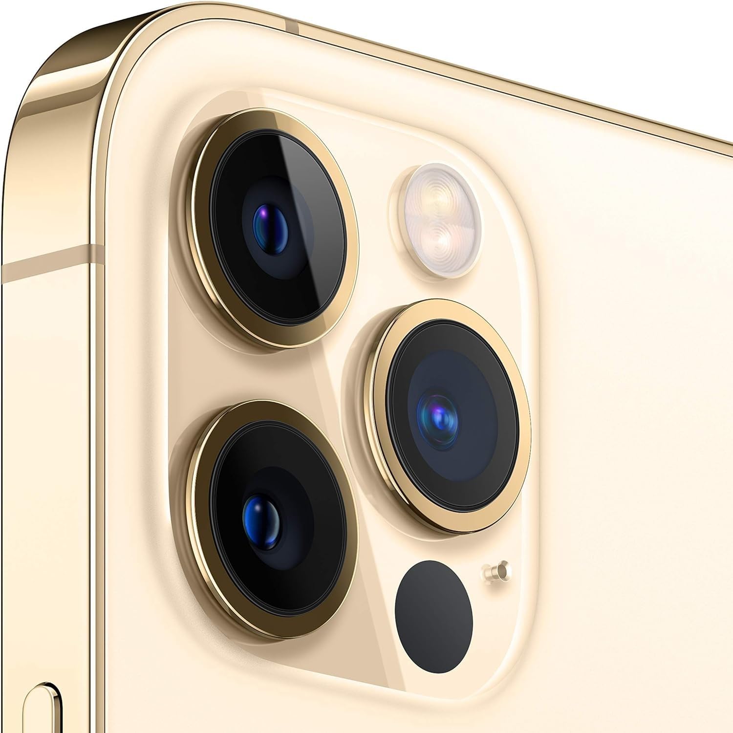 Apple iPhone 12 Pro 128GB Gold (Renewed) - Premium Refurbished Smartphone for Business, Travel & Daily Use