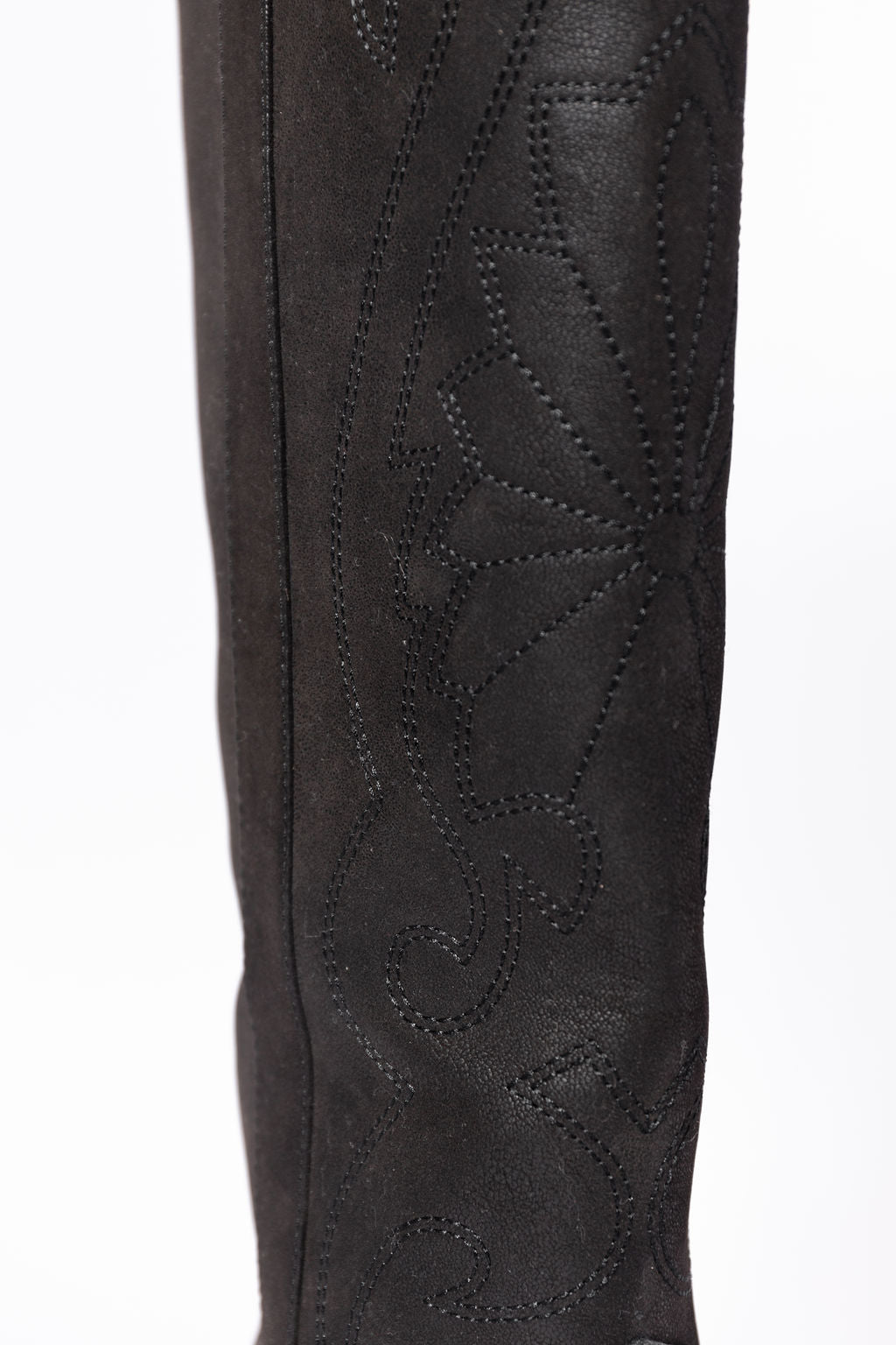Shania Black Cowboy Boots for Women - Genuine Leather Western Riding Boots with Pointed Toe & Stacked Heel | Perfect for Country Music Festivals, Rodeos & Western Fashion