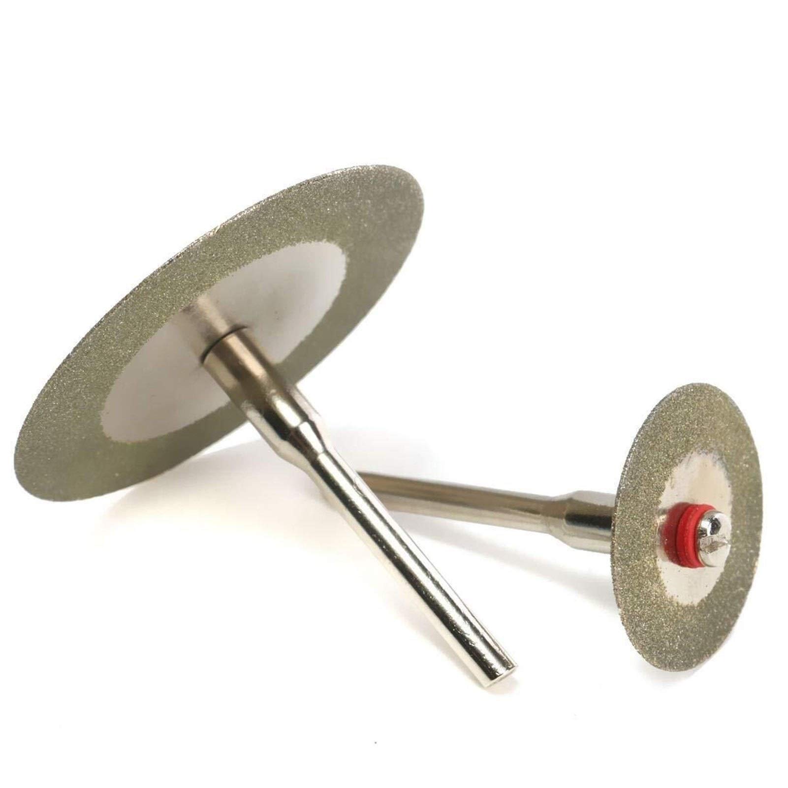 10pcs 16-40mm Diamond Cutting Disc Set for Rotary Tools - High Precision Saw Blades for Metal, Tile & Glass Cutting - Perfect for DIY Projects & Professional Use