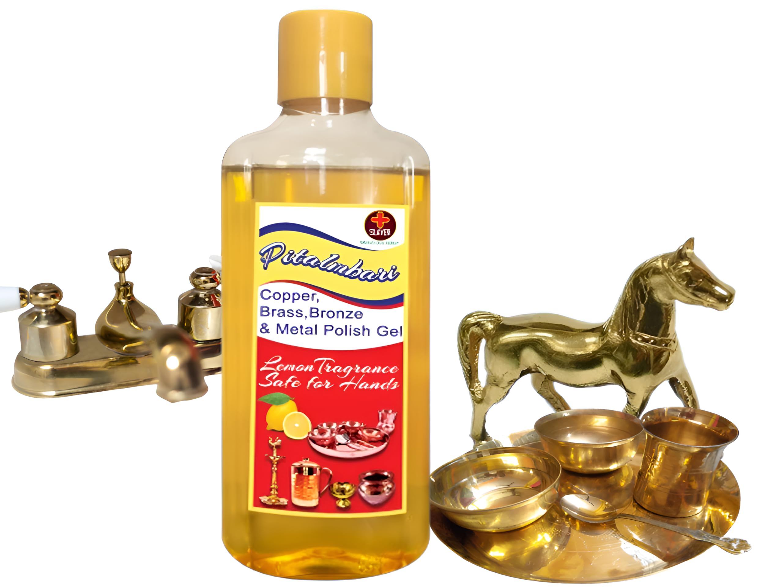 Premium Metal Polish Gel - Effective Cleaner for Copper, Brass, Steel, Bronze, Silver & Chrome (400ml) 2-Pack | Restores Shine & Removes Tarnish | Perfect for Jewelry, Cookware, Automotive & Home Decor