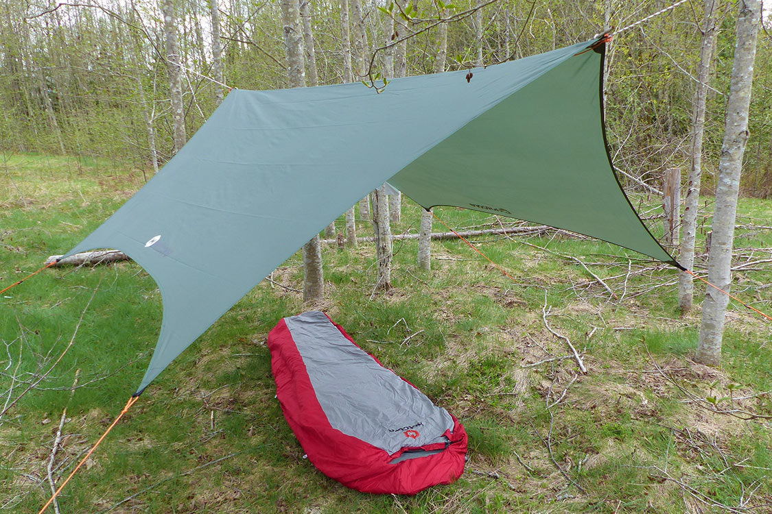 Hotcore Wingman XLarge Tarp - Waterproof, Durable Camping Shelter for Outdoor Adventures, Hiking, and Emergency Survival