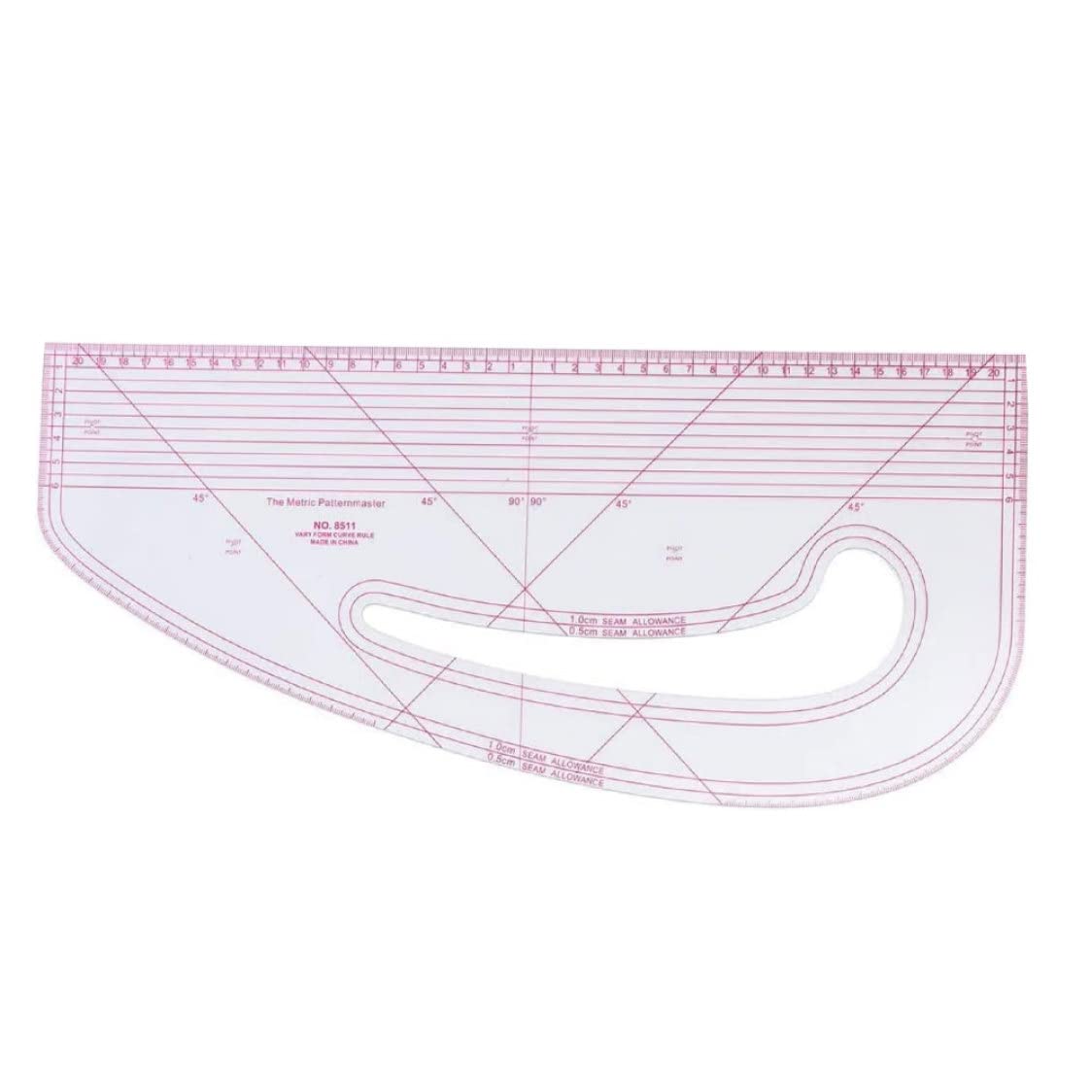 Pattern Maker Ruler for Clothing Design - Professional Sewing Curve Ruler Tailor Tool Set for Dressmaking & DIY Fashion Projects | Perfect for Tailors, Designers & Craft Enthusiasts