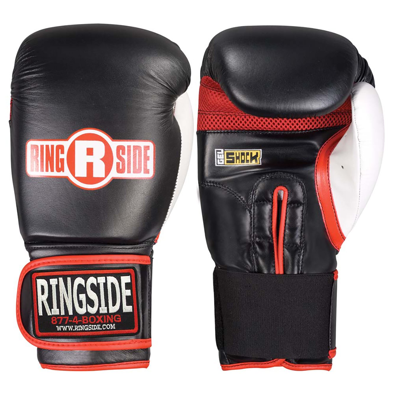 Ringside Gel Shock Boxing Super Bag Gloves - Premium Training Gloves for Heavy Bag Workouts, Sparring & Fitness (Men & Women)
