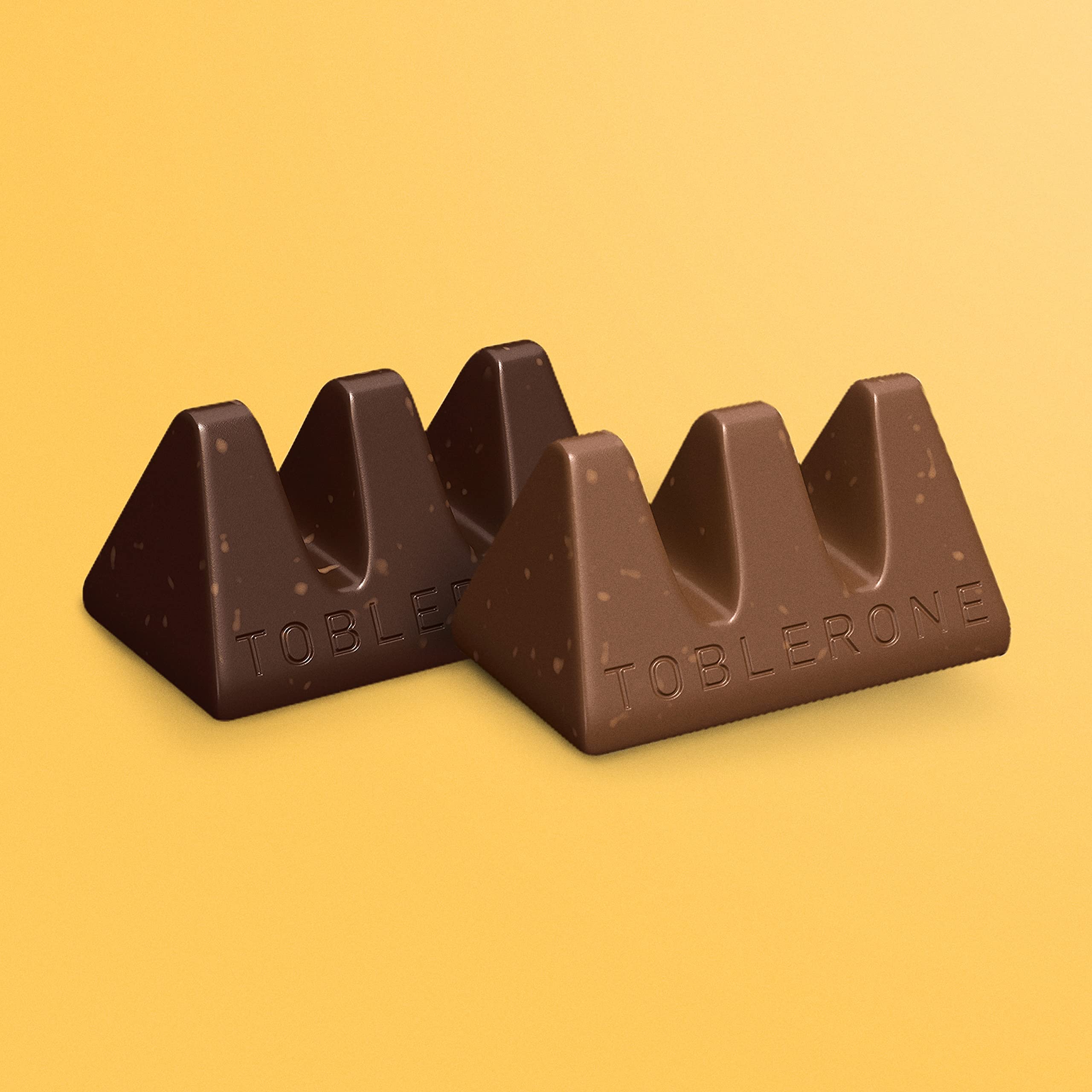 Toblerone Tiny Chocolate Gift Bag Variety Pack - 125 Pieces (Milk & Dark Chocolate Bars) - Perfect for Party Favors, Office Treats & Holiday Gifting