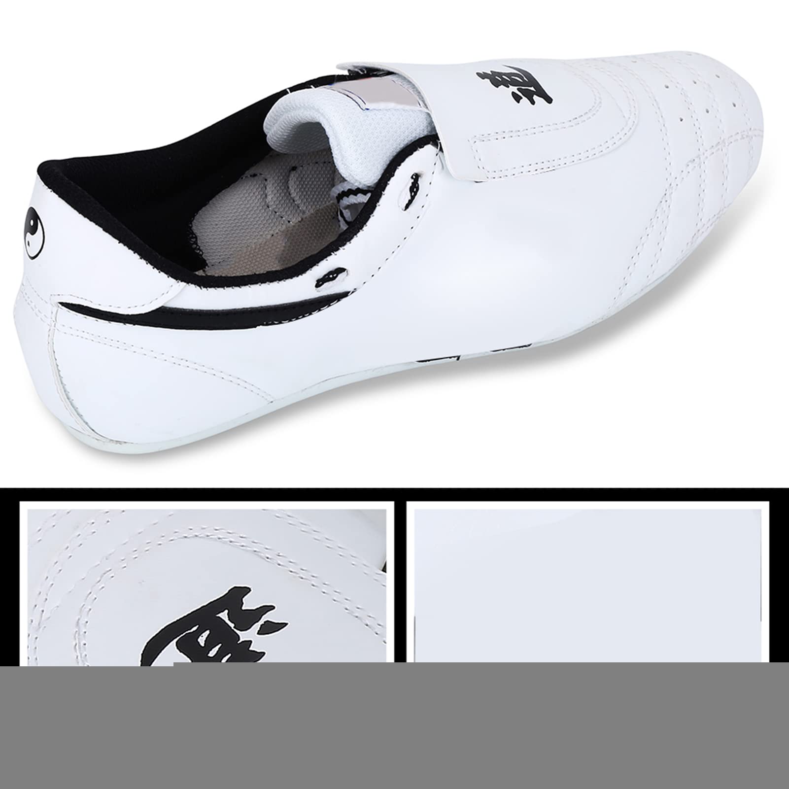 Best Taekwondo Shoes for Men & Women - Martial Arts Training Shoes for Kung Fu, Tai Chi, Boxing & Road Running - Lightweight Breathable with Free Storage Bag (Kids & Adults)