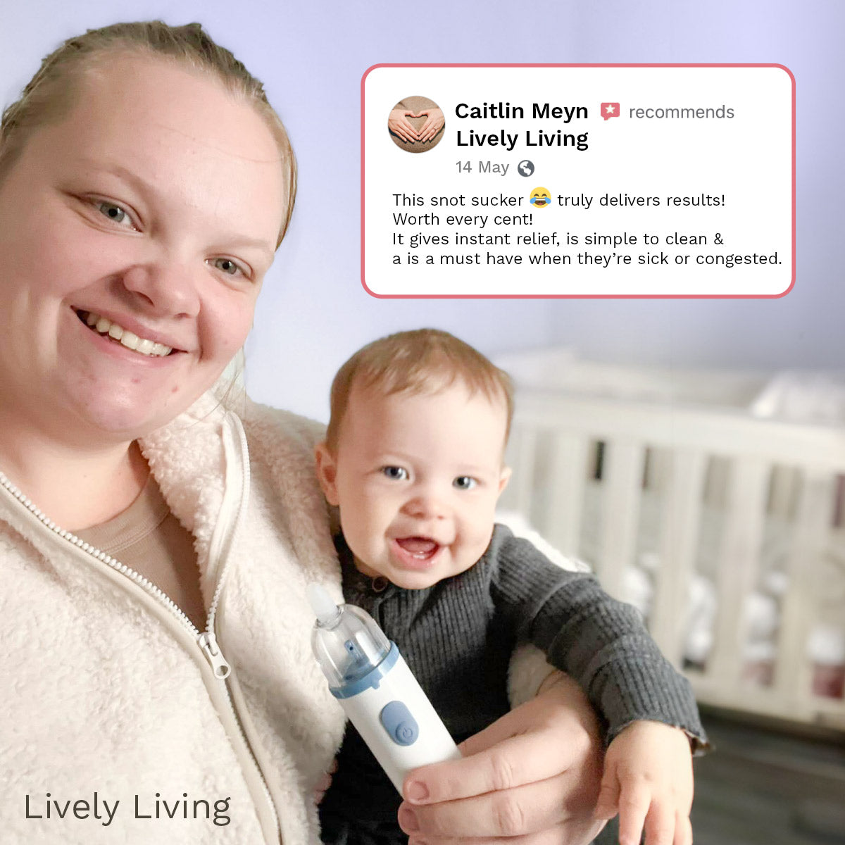 Sniffle Survival Bundle for Babies - Snooze Plus Nasal Aspirator with Essential Oils | Cold & Flu Relief, Congestion Solution for Newborns & Toddlers | Perfect for Nursery, Travel & Sick Days