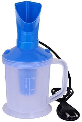 Veksor 3-in-1 Steam Vaporizer & Facial Steamer - Portable Nasal Inhaler for Cold, Cough & Sinus Relief | Home & Travel Use for Respiratory Comfort