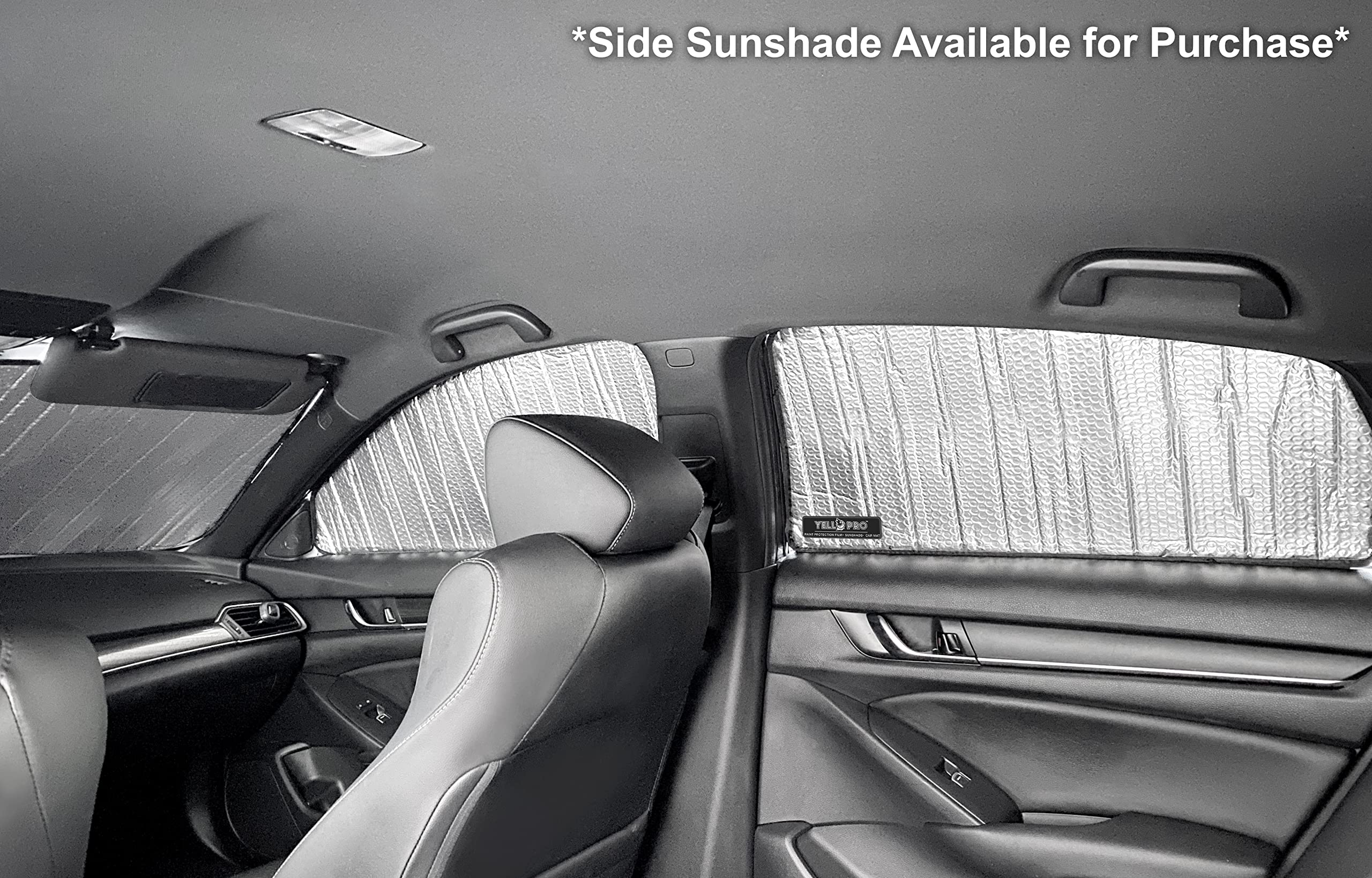 Custom Fit Reflective Windshield Sunshade for 2018-2022 Honda Accord Sedan (LX/Sport/EX/EX-L/Touring) - UV Protection Car Accessory | Perfect for Summer Parking & Heat Protection