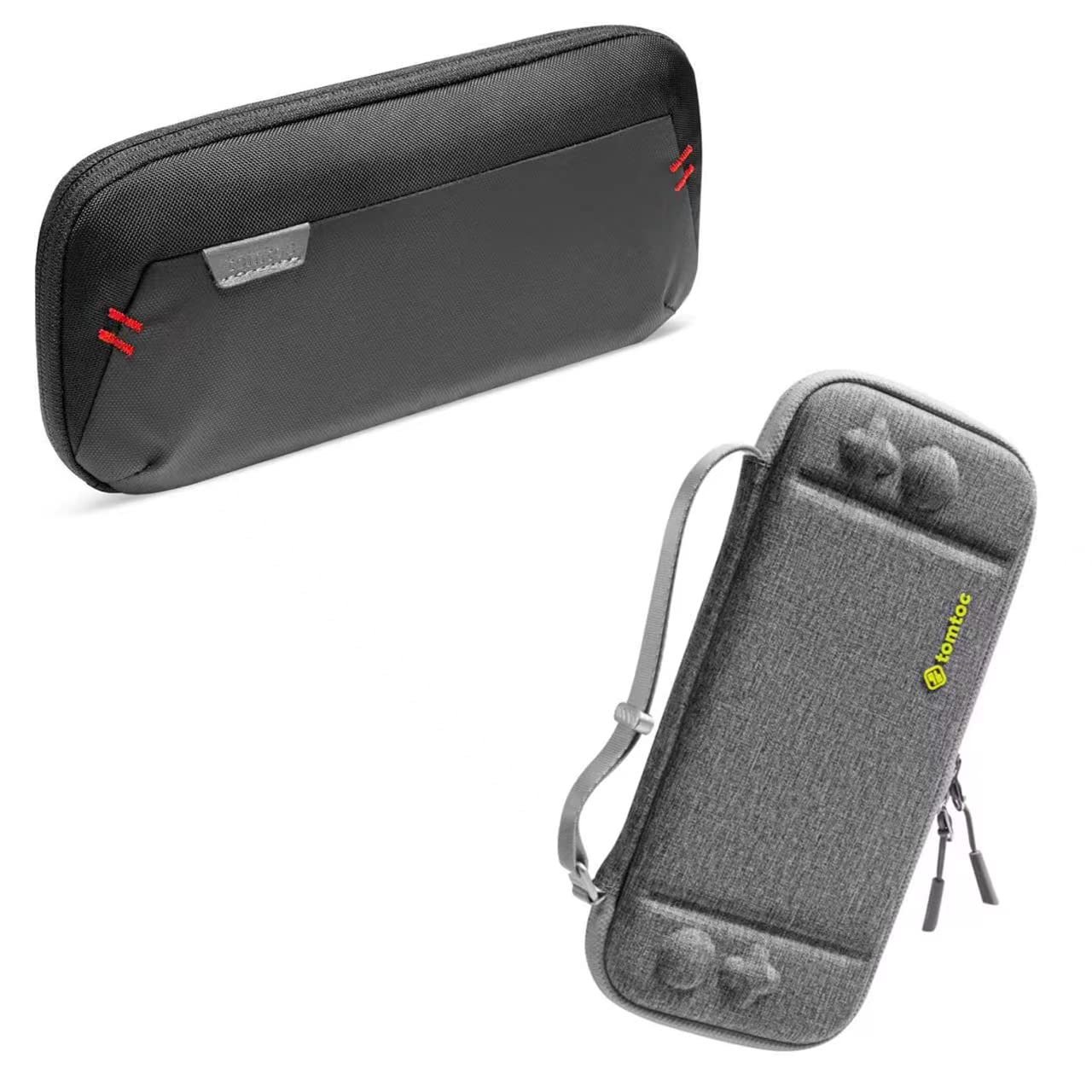tomtoc Protective Carrying Case for Nintendo Switch OLED Model, Original Switch & Switch Lite - Waterproof Travel Case with Storage Pockets for Gaming Accessories | Perfect for Travel, Commuting & On-the-Go Gaming