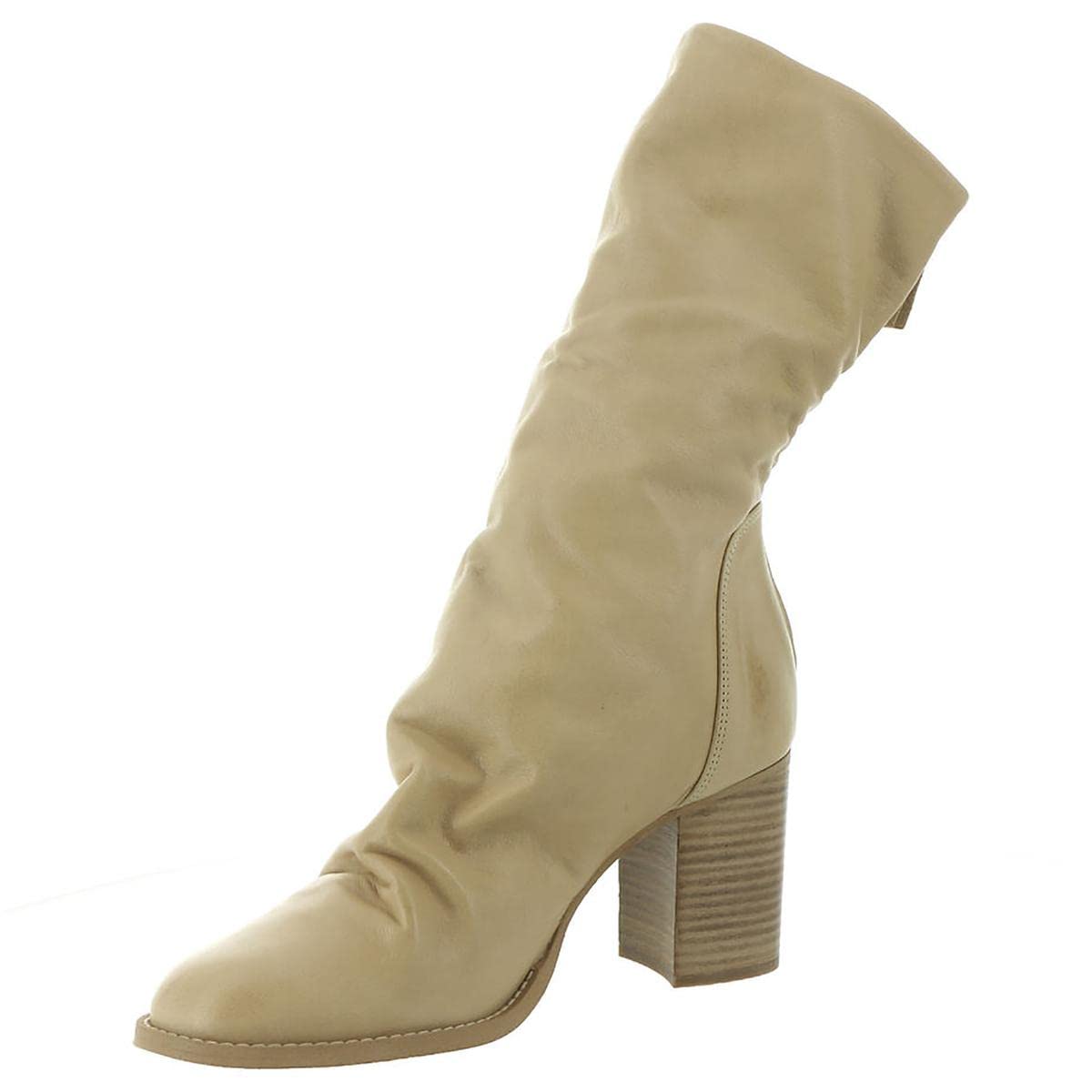 Free People Elle Block Heel Boots - Women's Chunky Heel Ankle Booties for Fall & Winter | Comfortable Dress Shoes for Work, Party & Night Out