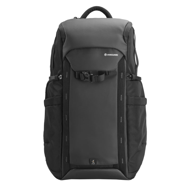 VEO Adaptor R48 Black Camera Backpack with USB Charging Port & Rear Access - Professional DSLR/SLR Camera Bag for Photographers, Travel & Outdoor Photography Gear Storage