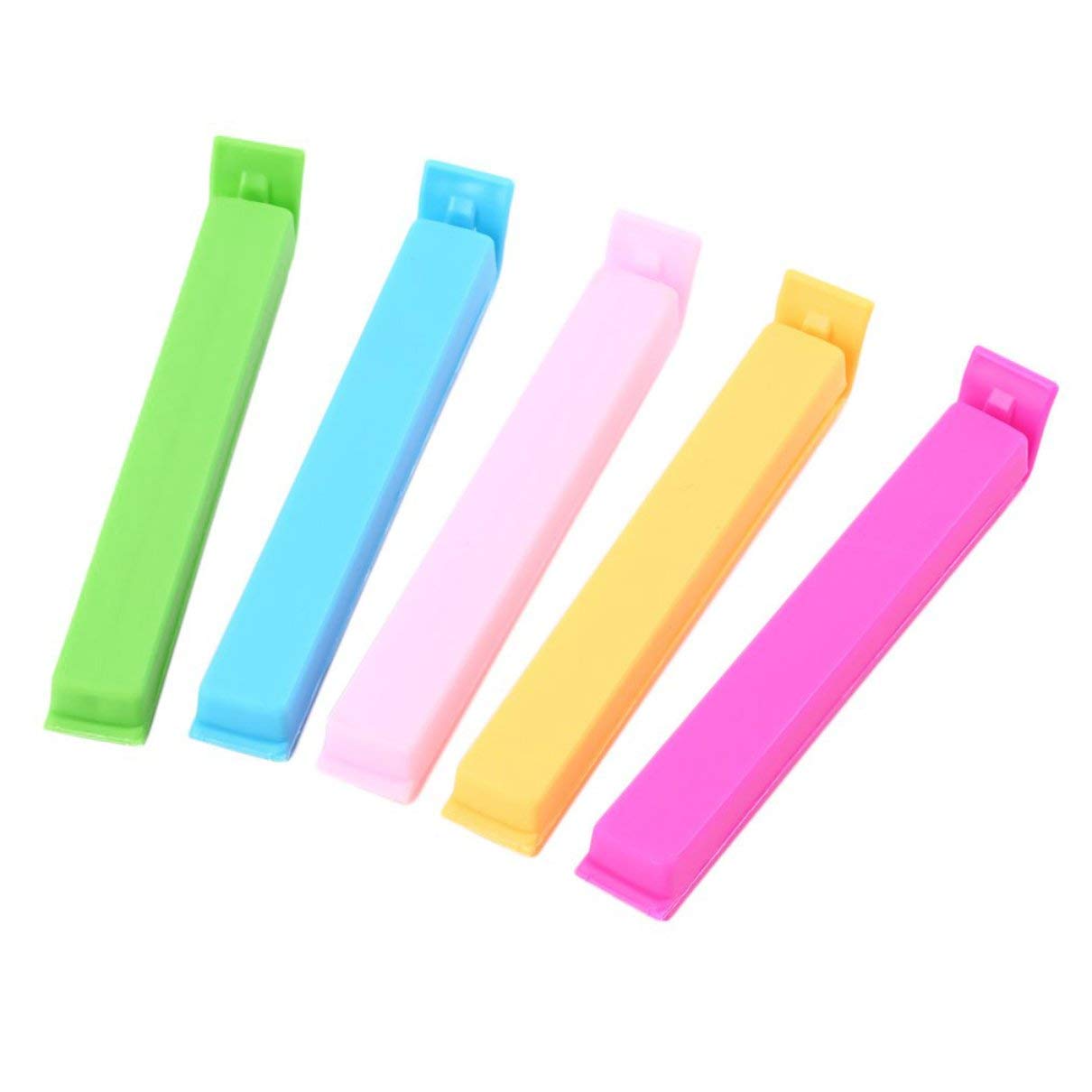 5-Pack Isabelvictoria Food Storage Clips - Plastic Sealing Clips for Snacks, Bags & Fresh Food Preservation - Perfect for Kitchen, Pantry & Picnic Use